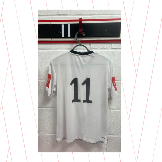 Match Worn White Shirt - Number 11