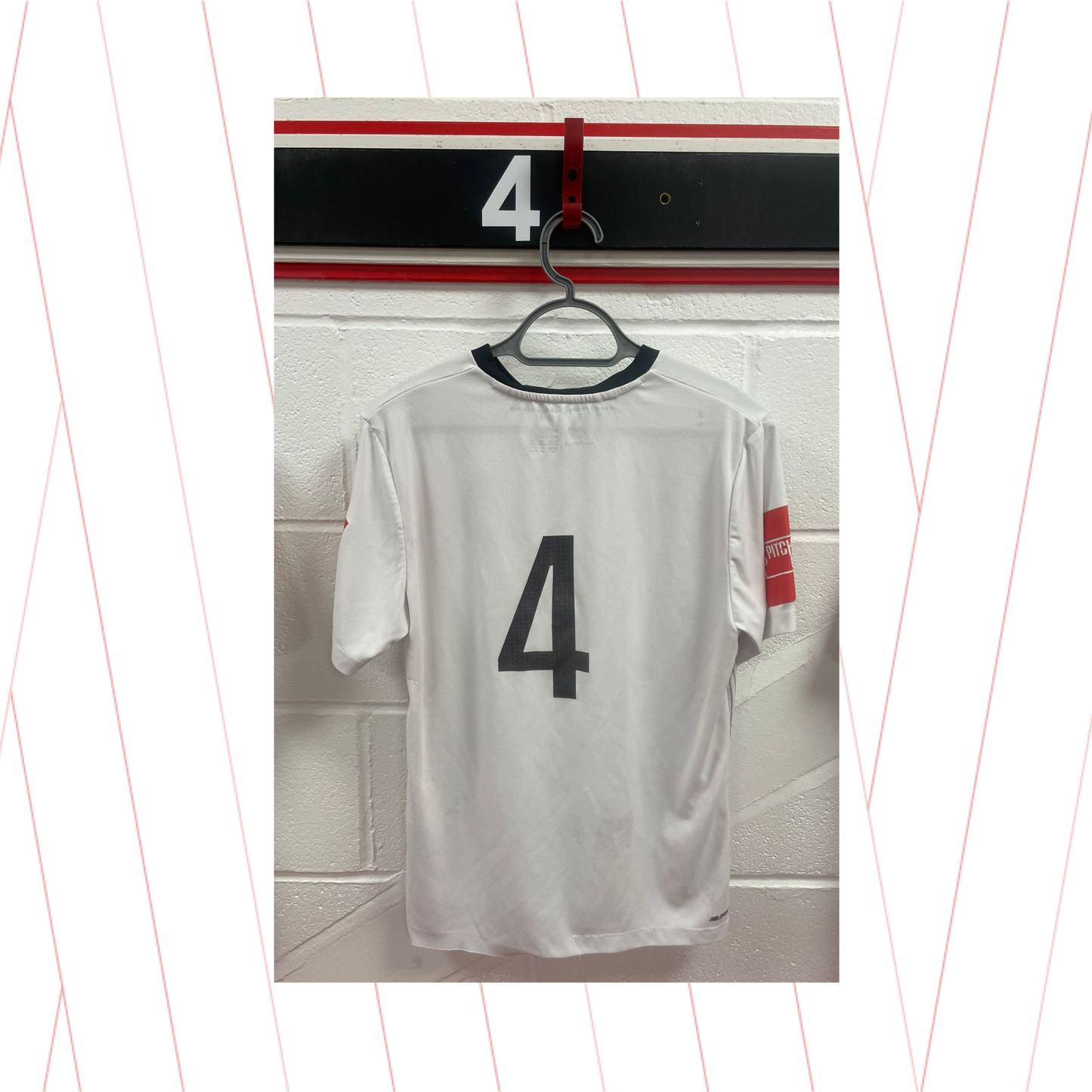 Match Worn White Shirt - Number 4