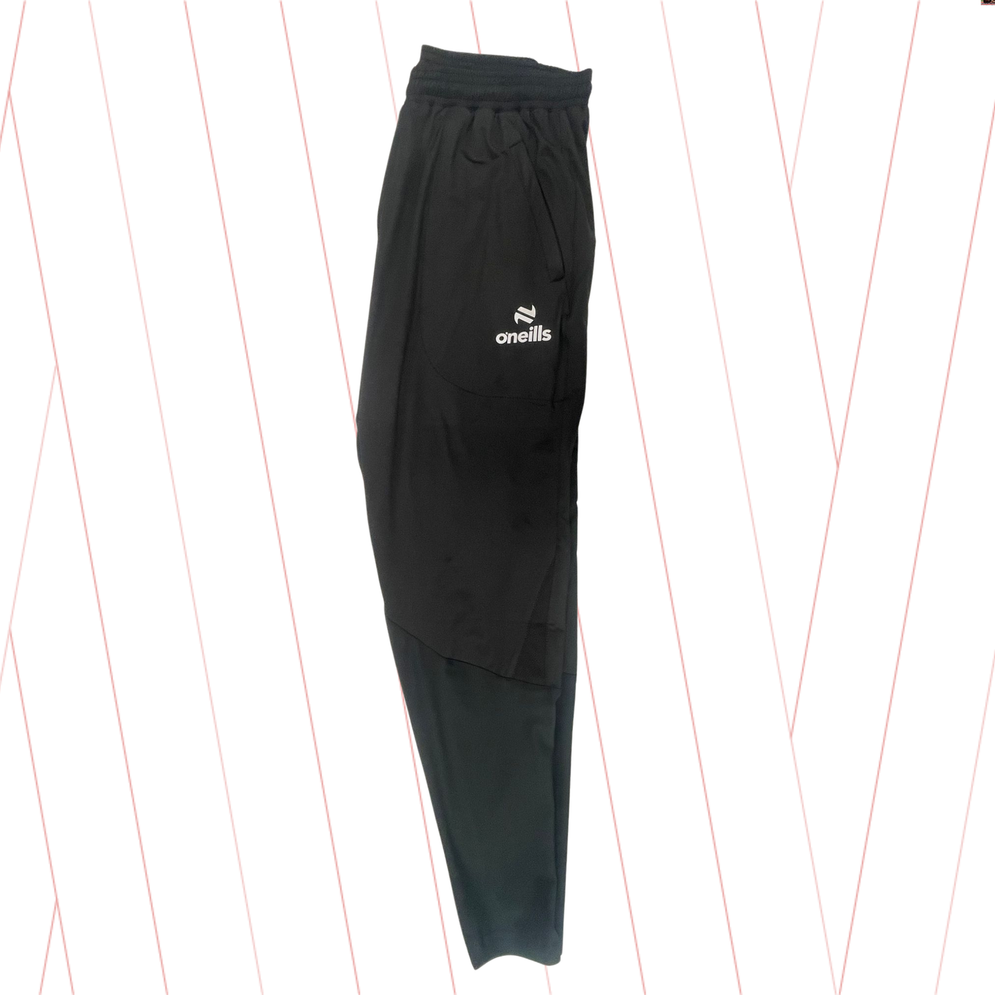 O'Neills Black Tracksuit Bottoms With Zip Pockets