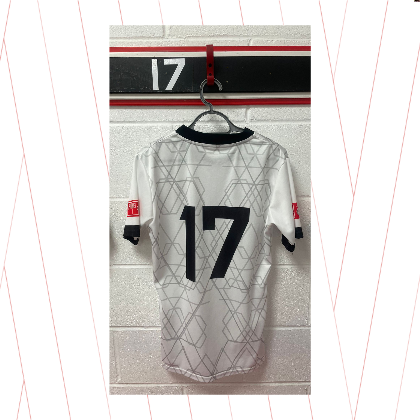 Match Worn White Shirt - Number 17