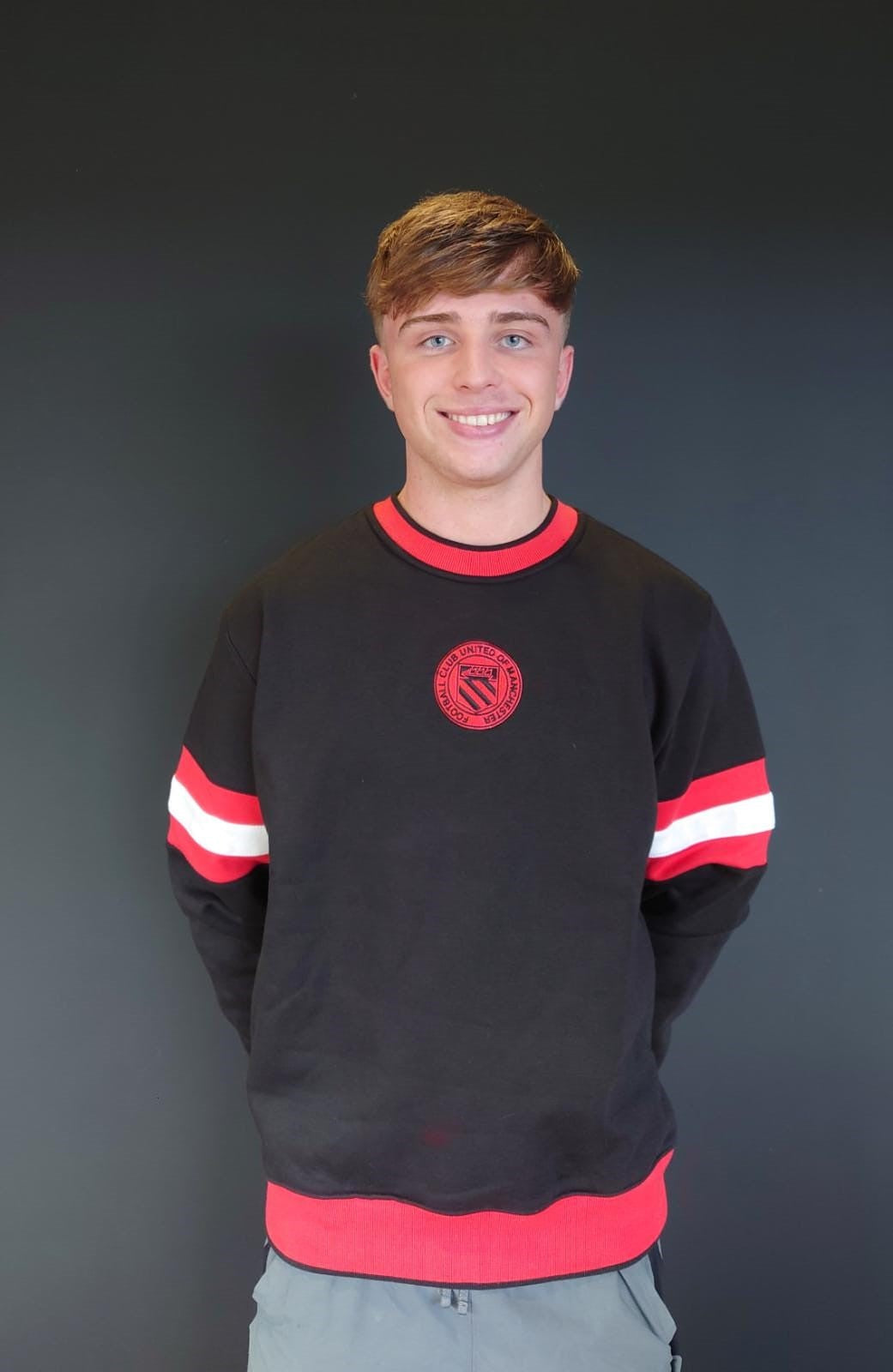 NEW Retro Style Black Sweatshirt - Adults