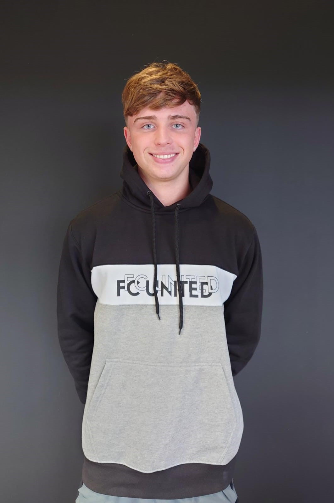 NEW Black and Grey Hoodie - Adults