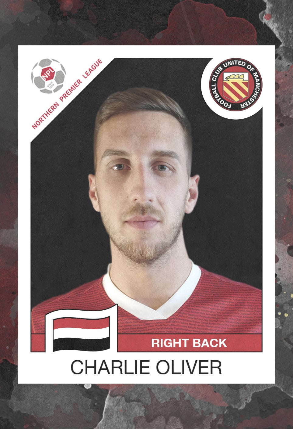 2023/24 Season Player Sponsorship - Charlie Oliver - SOLD!!!