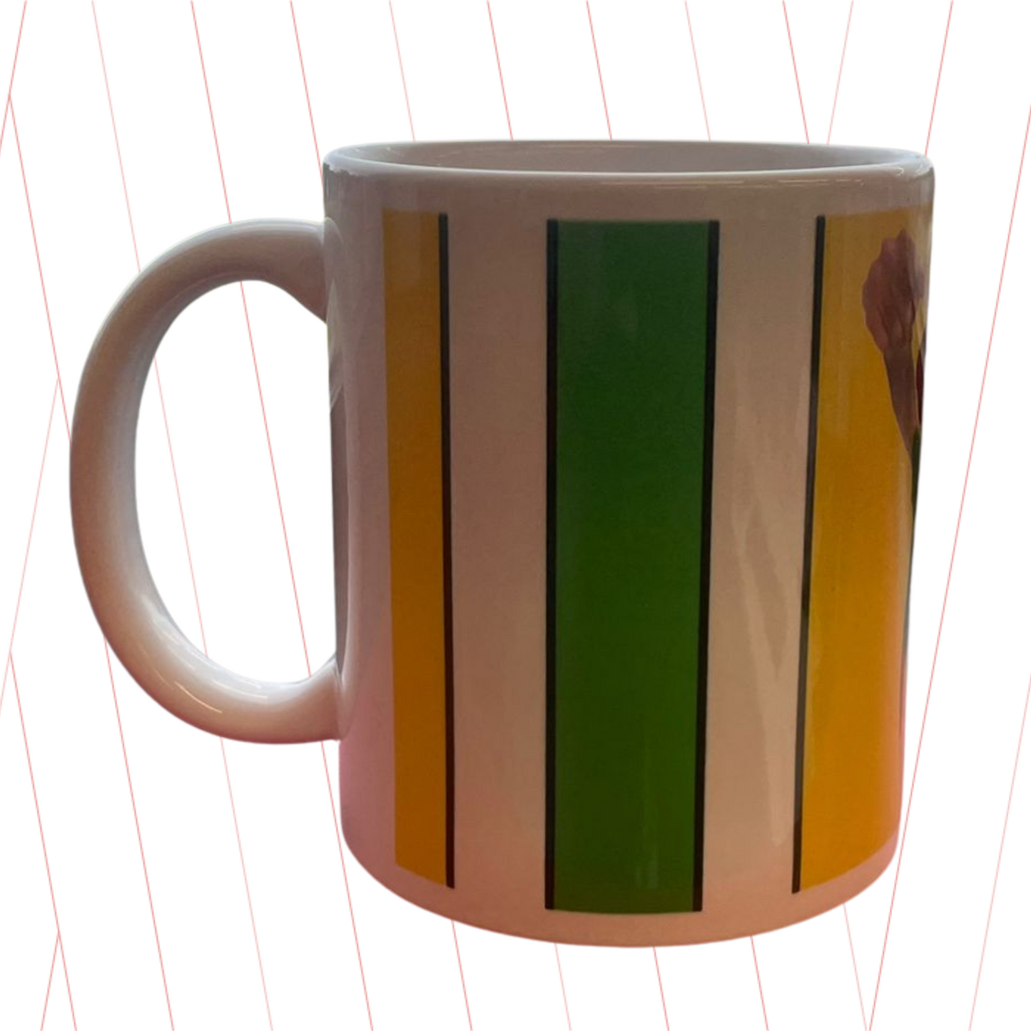Green and Gold Cantona Mug
