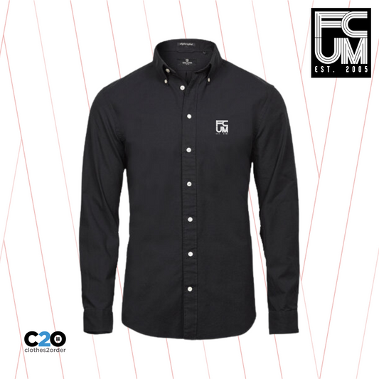 FCUM Smart Casual Long Sleeve Perfect Shirt - Black