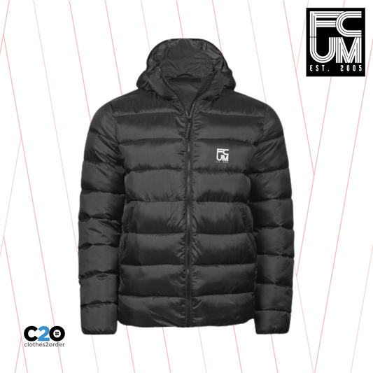 FCUM Luxury Casual Lite Hooded Jacket - Black