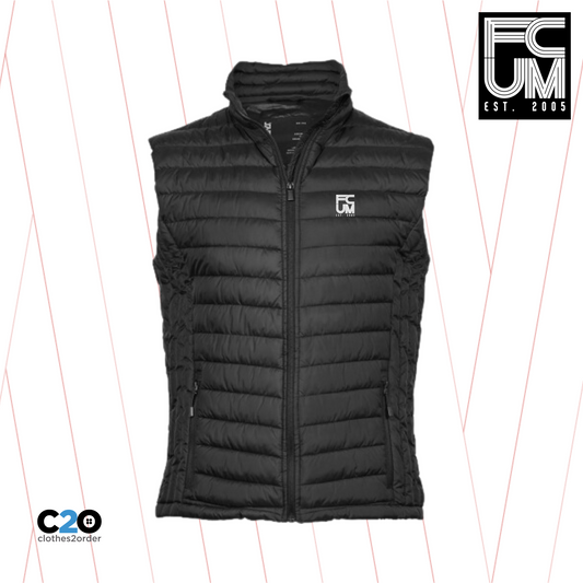 FCUM Luxury Casual Unisex Lite Bodywarmer - Black