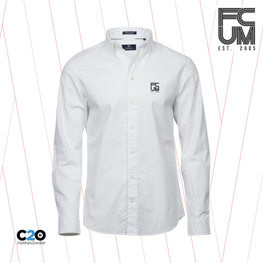 FCUM Smart Casual Long Sleeve Perfect Shirt - White