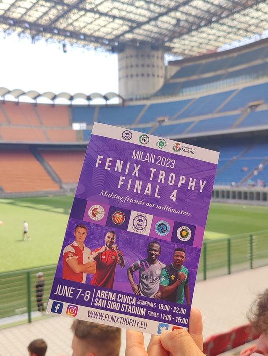 Fenix Trophy Final 4 Programme - Milan June 2023