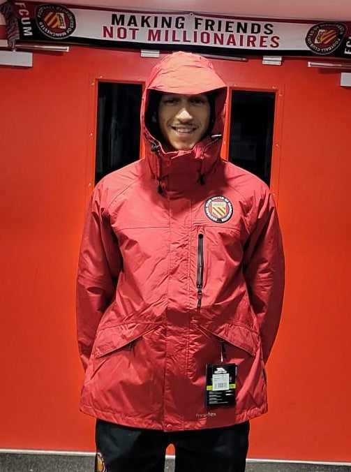 Heavyweight Rain Jacket (Red)