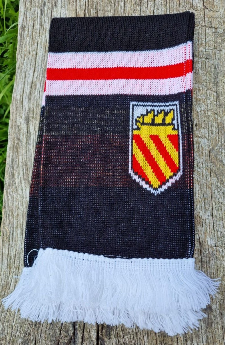 NEW Black Bar Scarf with Mcr Crest