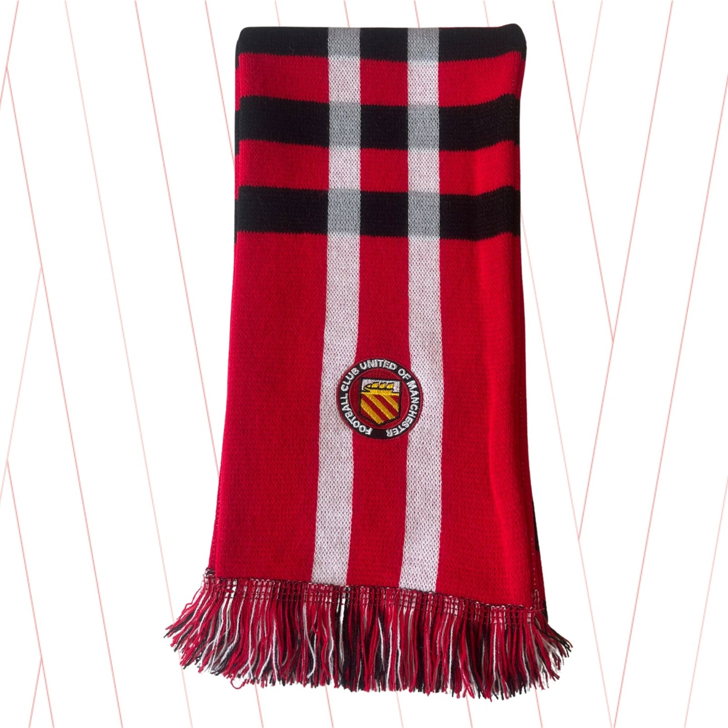 Red Check Scarf