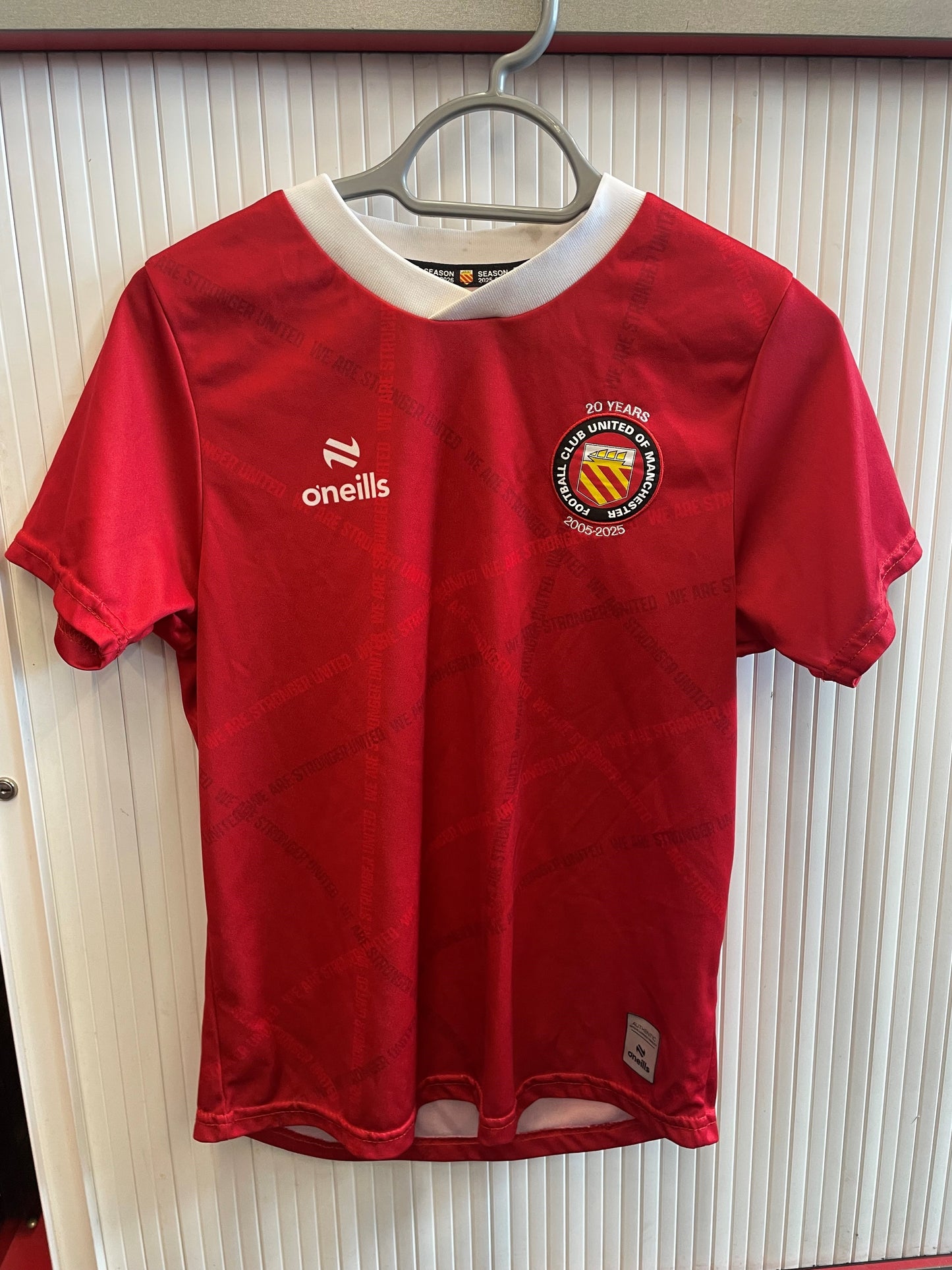 Numbered Women's Match Worn Home Shirt 2025/26