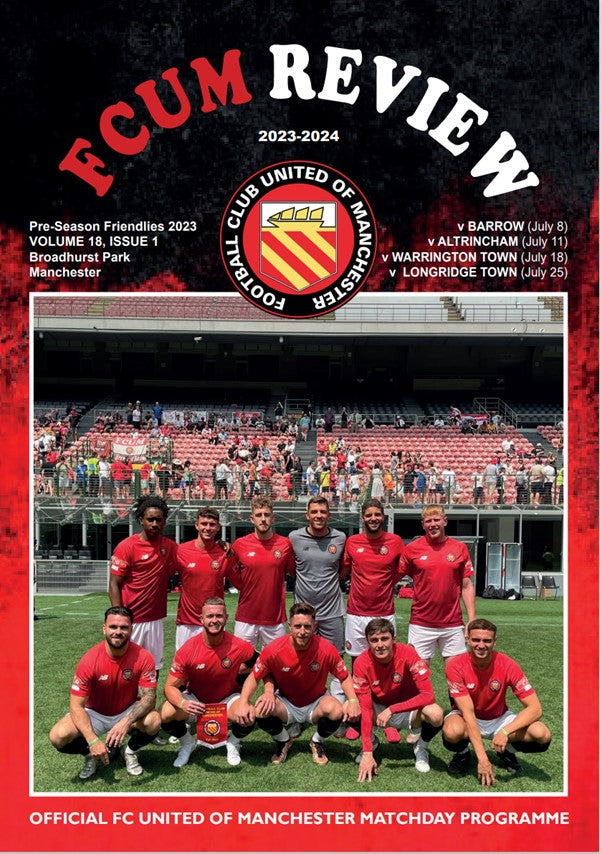 Pre-Season Friendlies 2023 - Match Programme (Physical Copy)