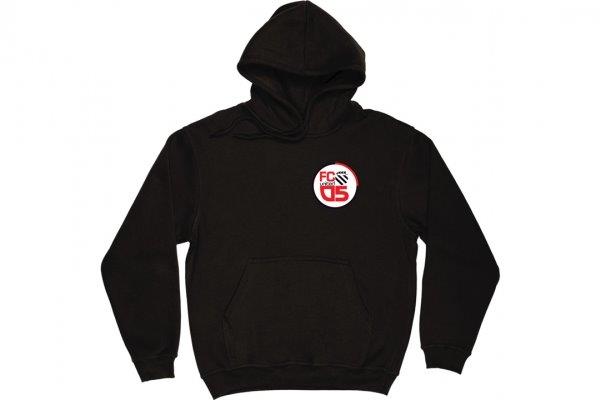 Black 05 Clock Hoodie