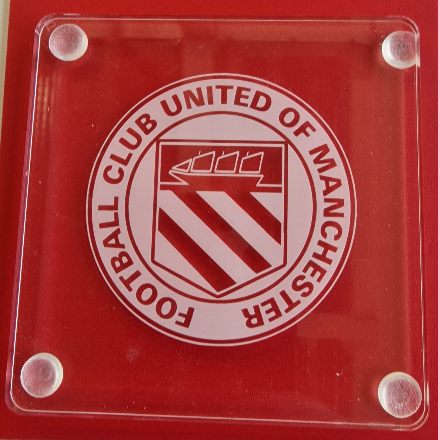 FCUM Clear Coaster