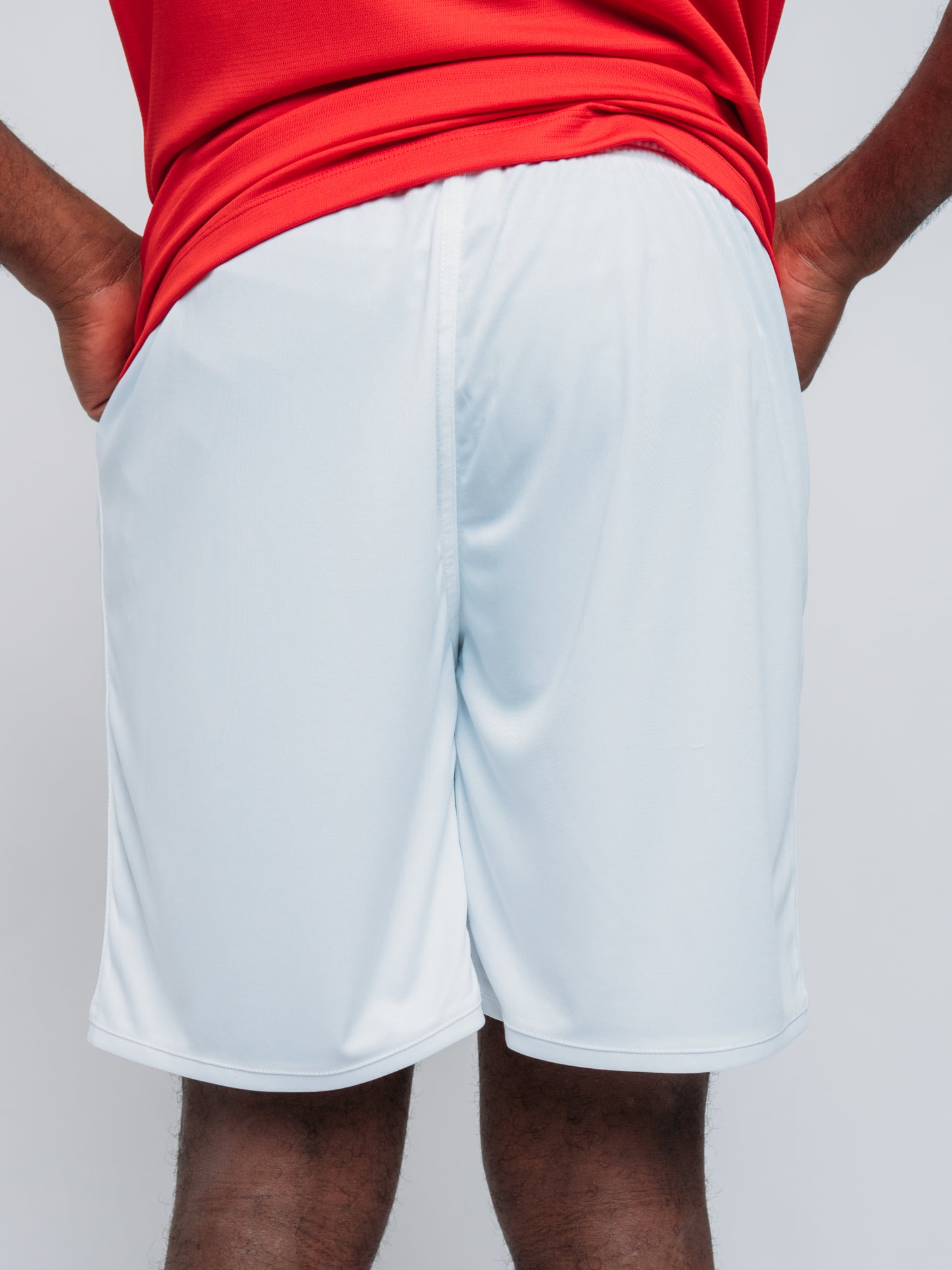 White Home Shorts - Adults