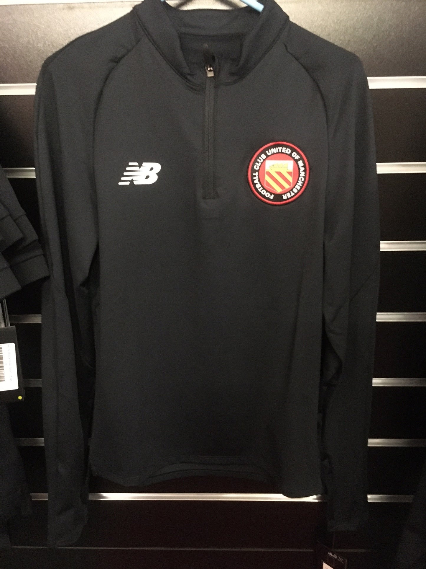 Quarter Zip Top - Black - Kids