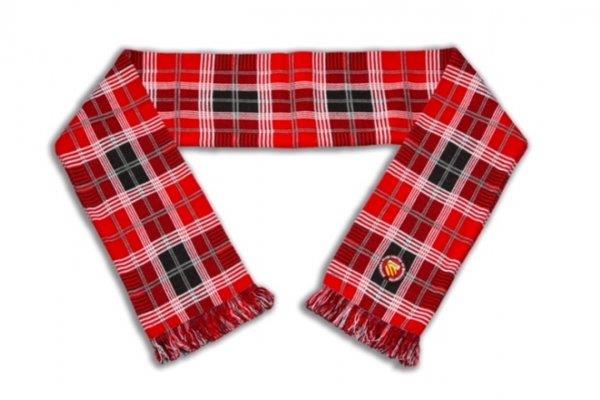 Tartan Scarf with Club Crest
