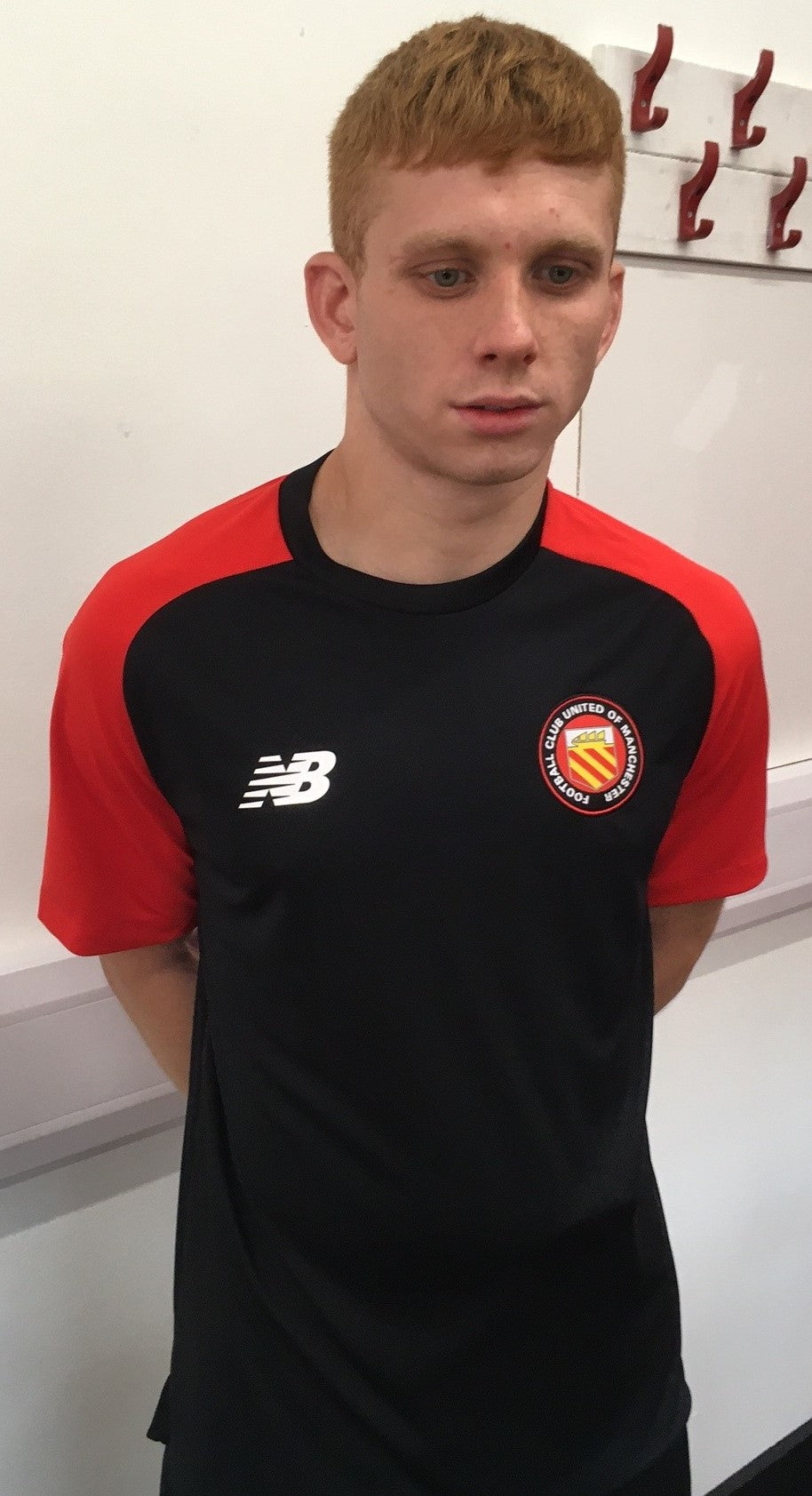 Black/Red Training T-Shirt