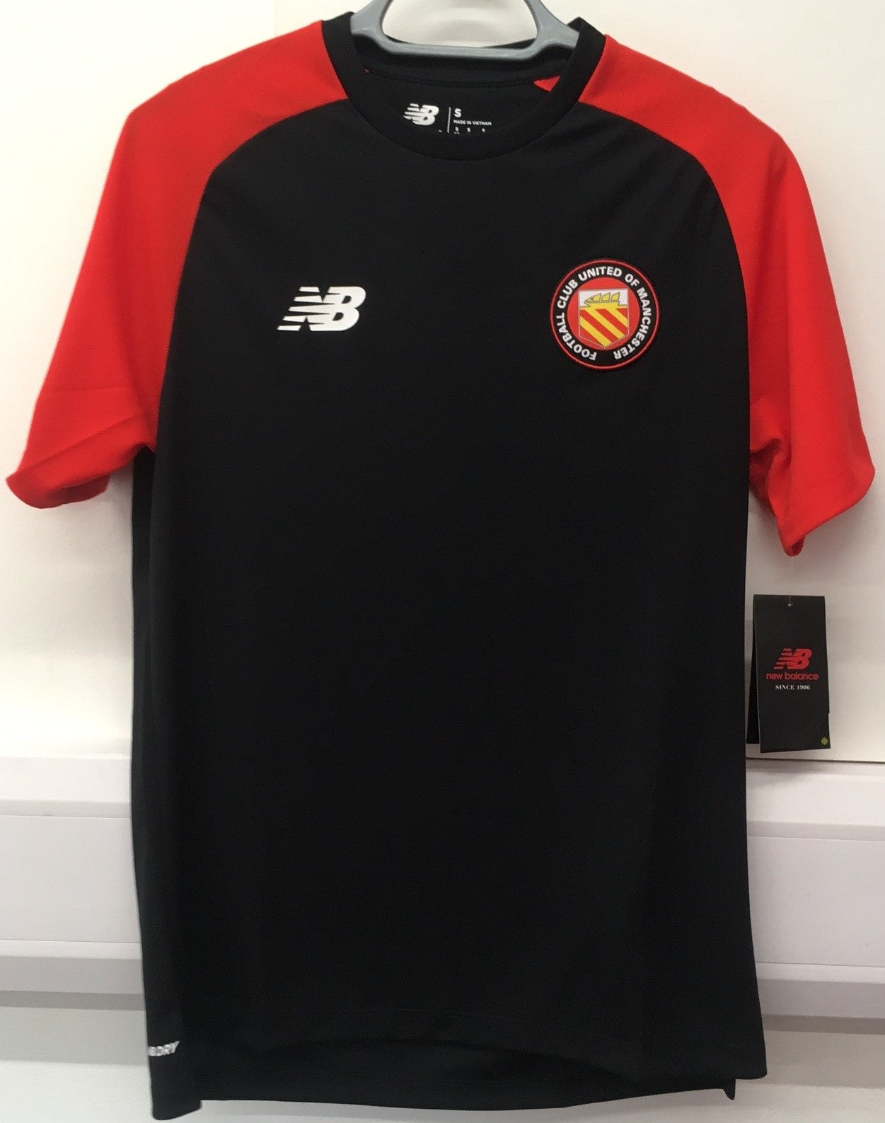 Black/Red Training T-Shirt