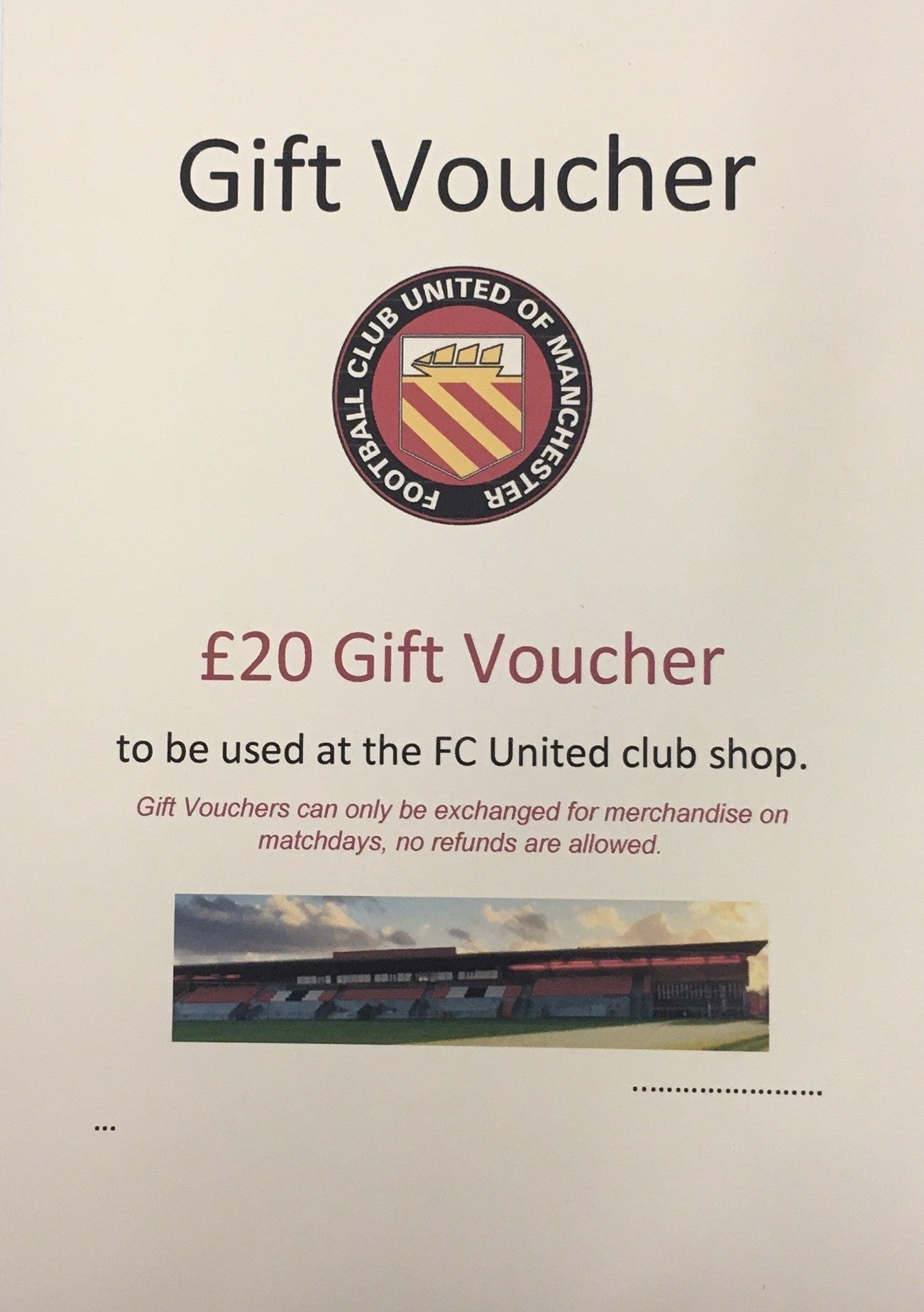 Gift Voucher - £20