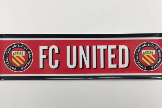 FC UNITED Car Sticker