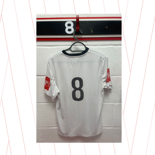 Match Worn White Shirt - Number 8