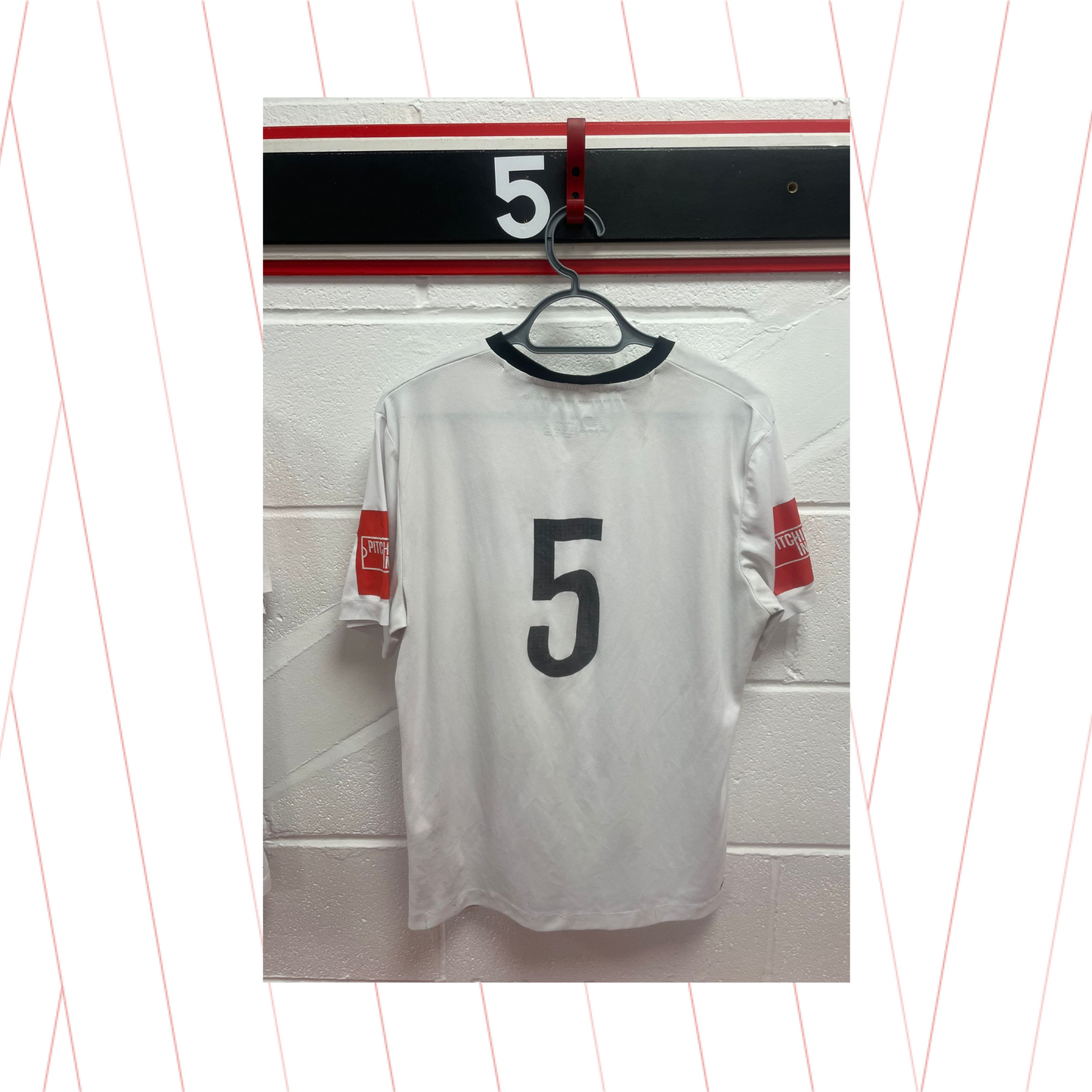 Match Worn White Shirt - Number 5