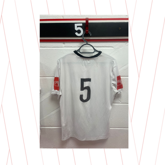 Match Worn White Shirt - Number 5