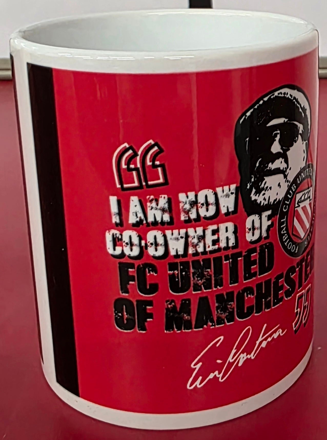 Eric Cantona Co Owner Mug
