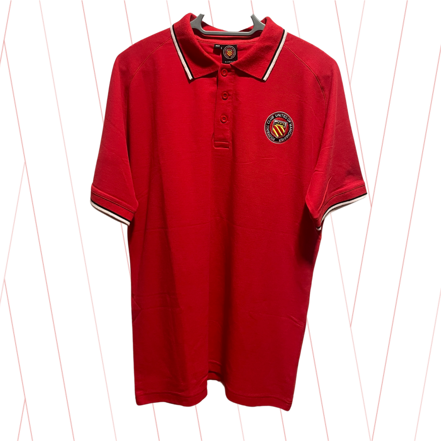 Red Club Crest Polo Shirt