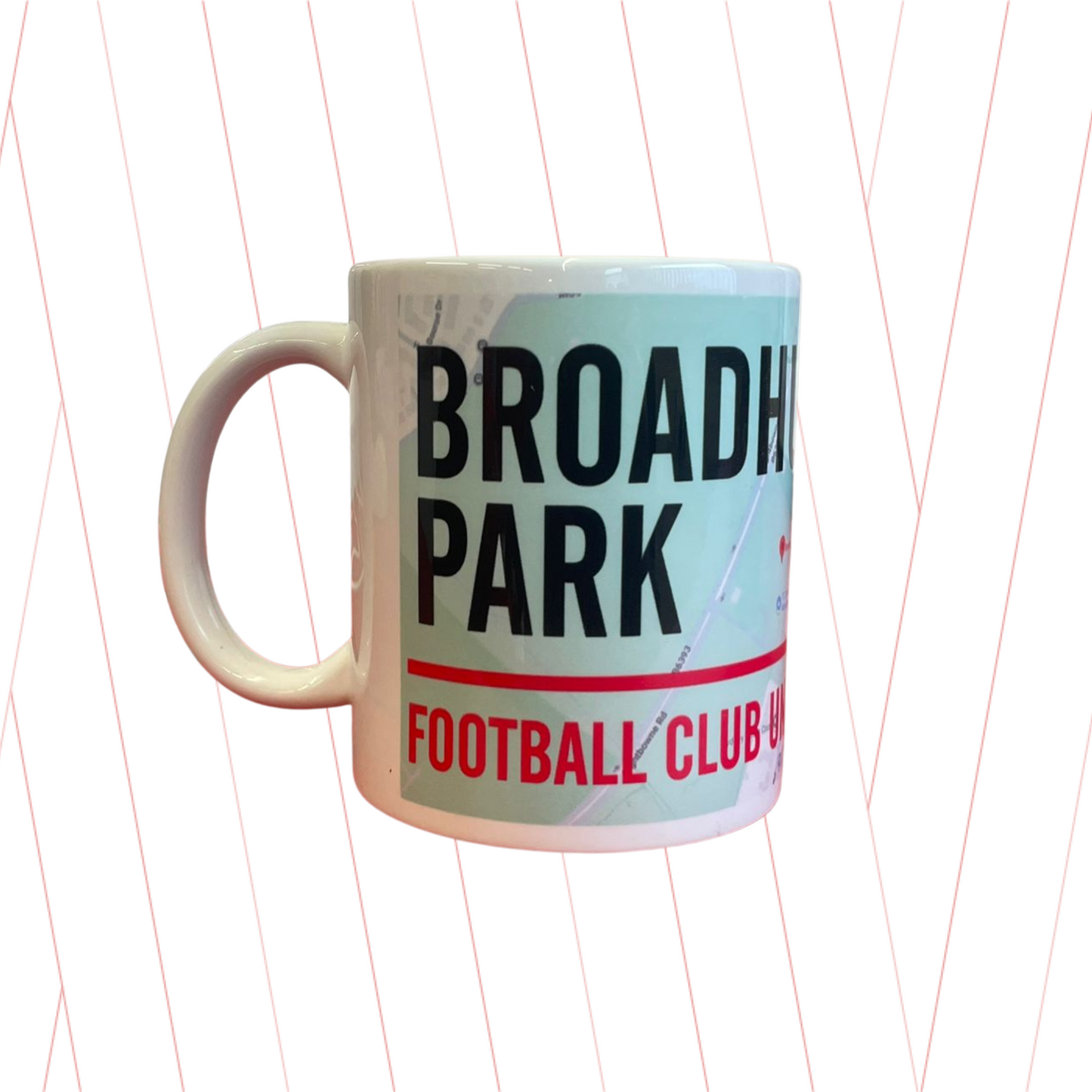 M40 Broadhurst Park Map Mug