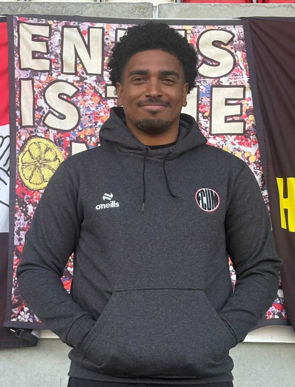 O'Neills FCUM Grey Hoodie