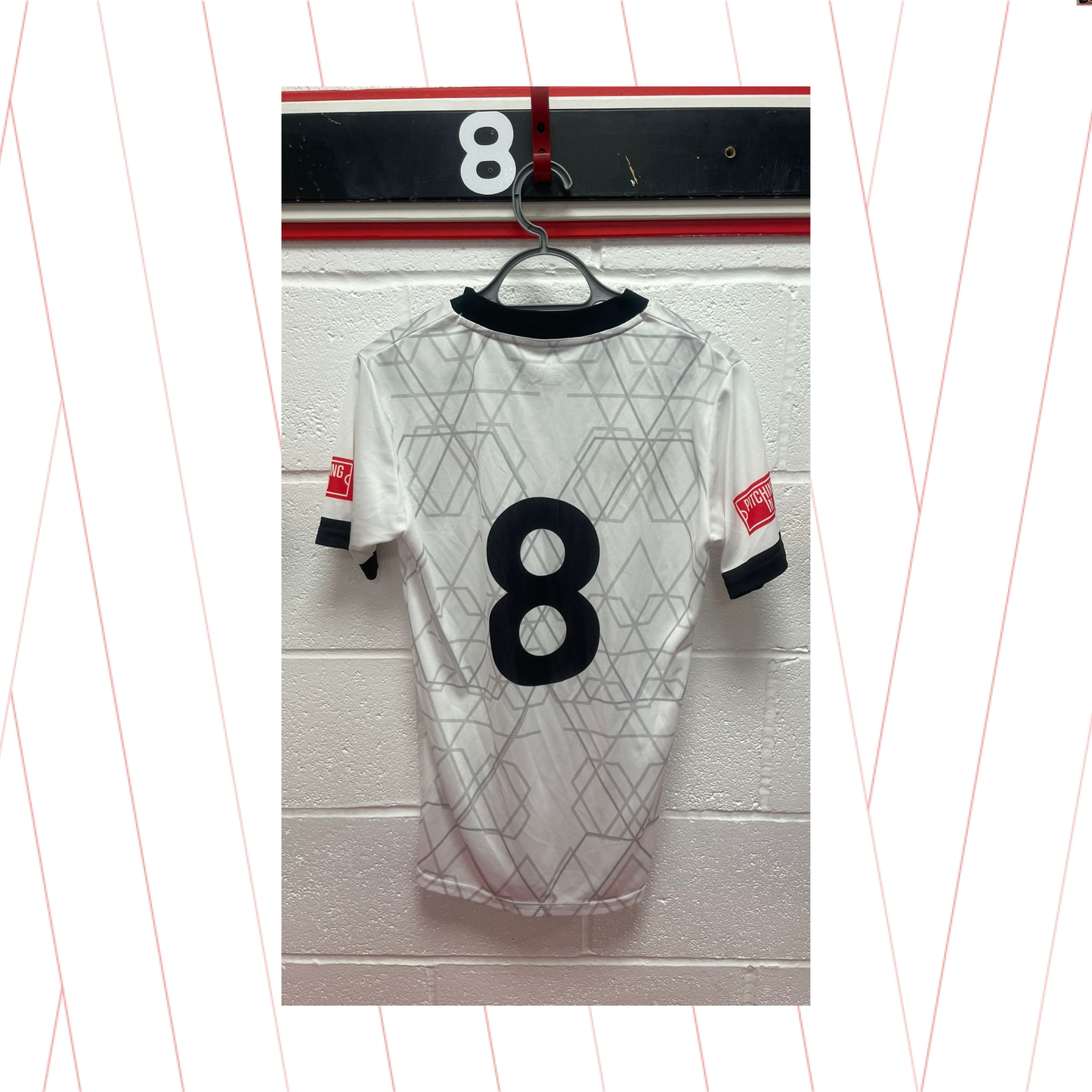 Match Worn White Shirt - Number 8