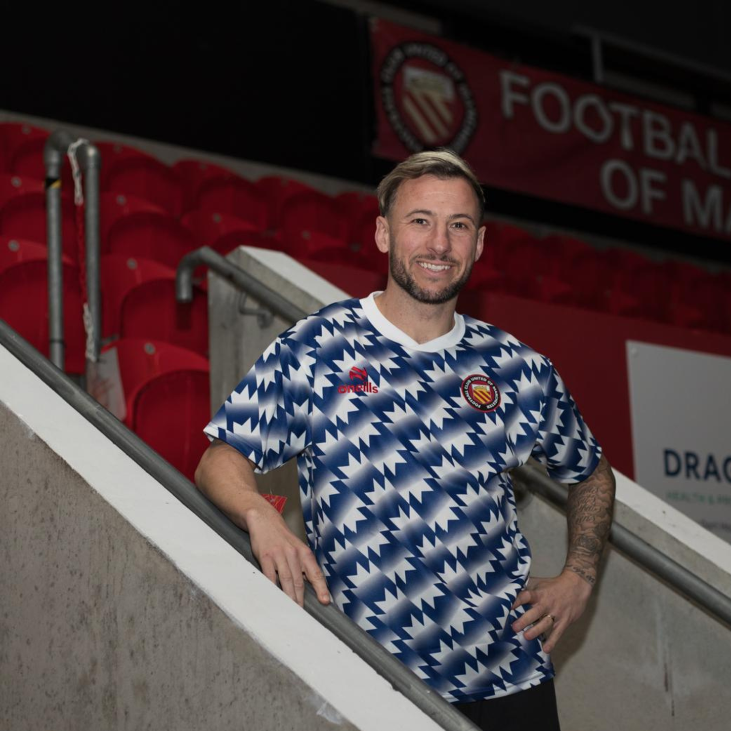 Pre-order: Retro Snowflake Football Shirt - Collect from ground 22nd & 23rd December