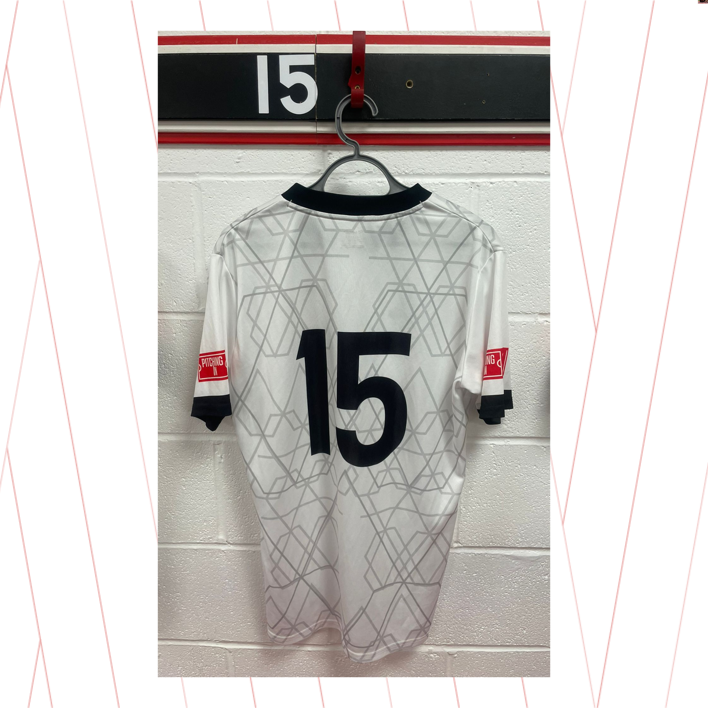 Match Worn White Shirt - Number 15