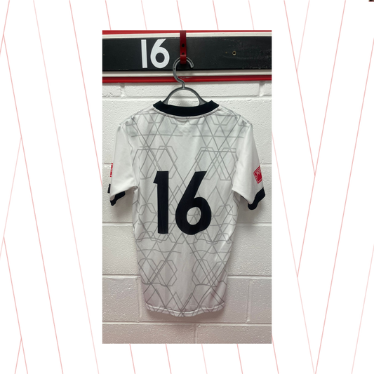 Match Worn White Shirt - Number 16