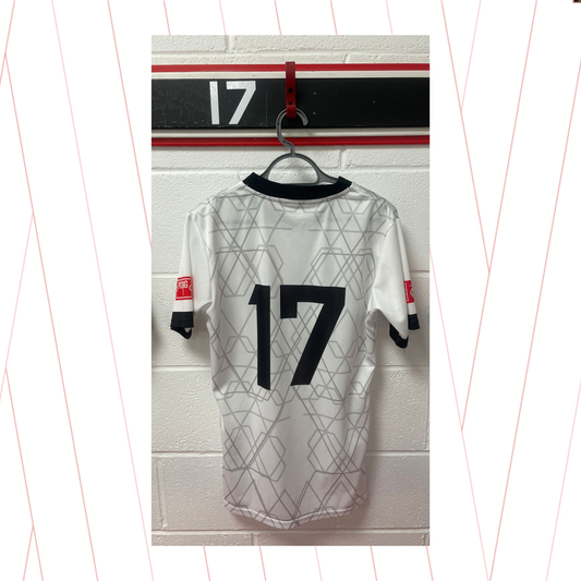 Match Worn White Shirt - Number 17