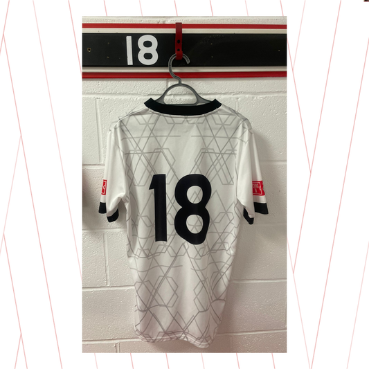 Match Worn White Shirt - Number 18