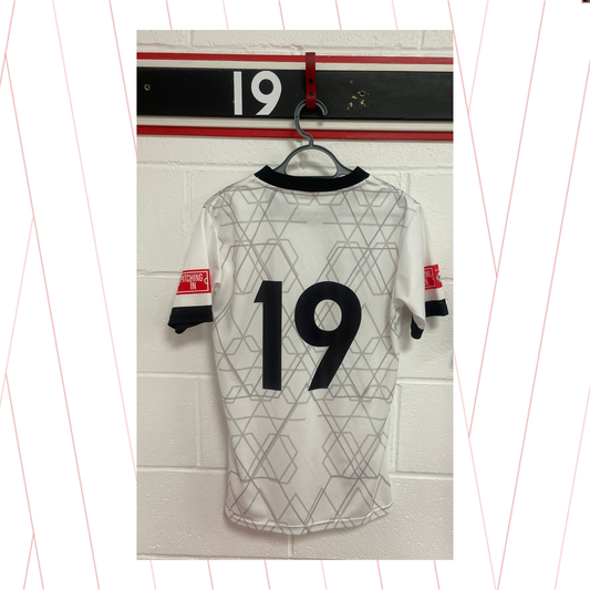 Match Worn White Shirt - Number 19