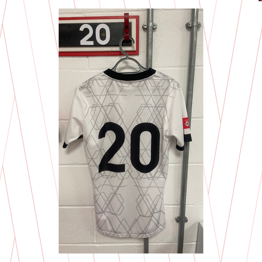 Match Worn White Shirt - Number 20
