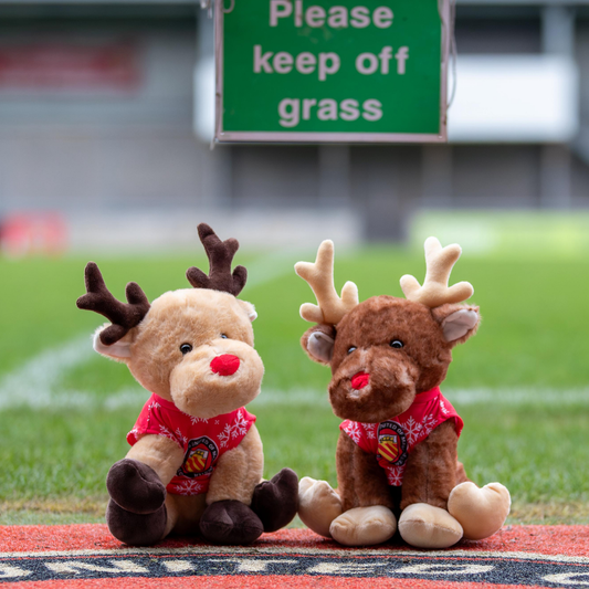 FC United Reindeer Stuffed Toy