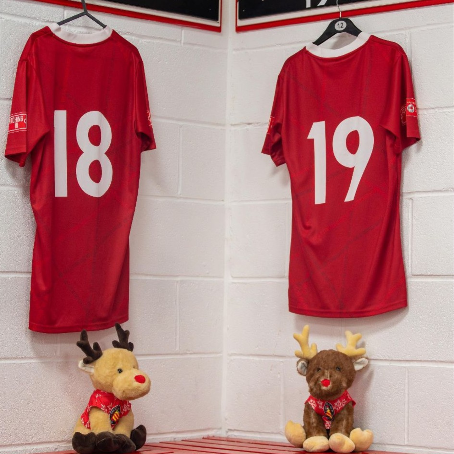 FC United Reindeer Stuffed Toy