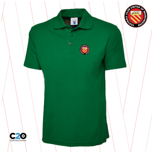 Club Crest Classic Carden Polo - Green