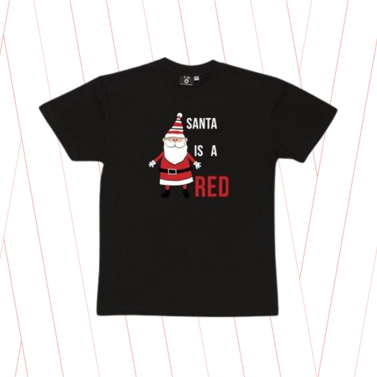 Santa is a Red T-Shirt