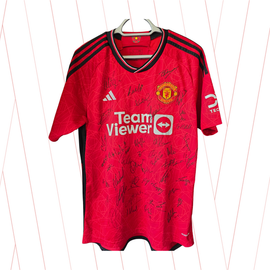 Fully Signed Legends Manchester United Shirt