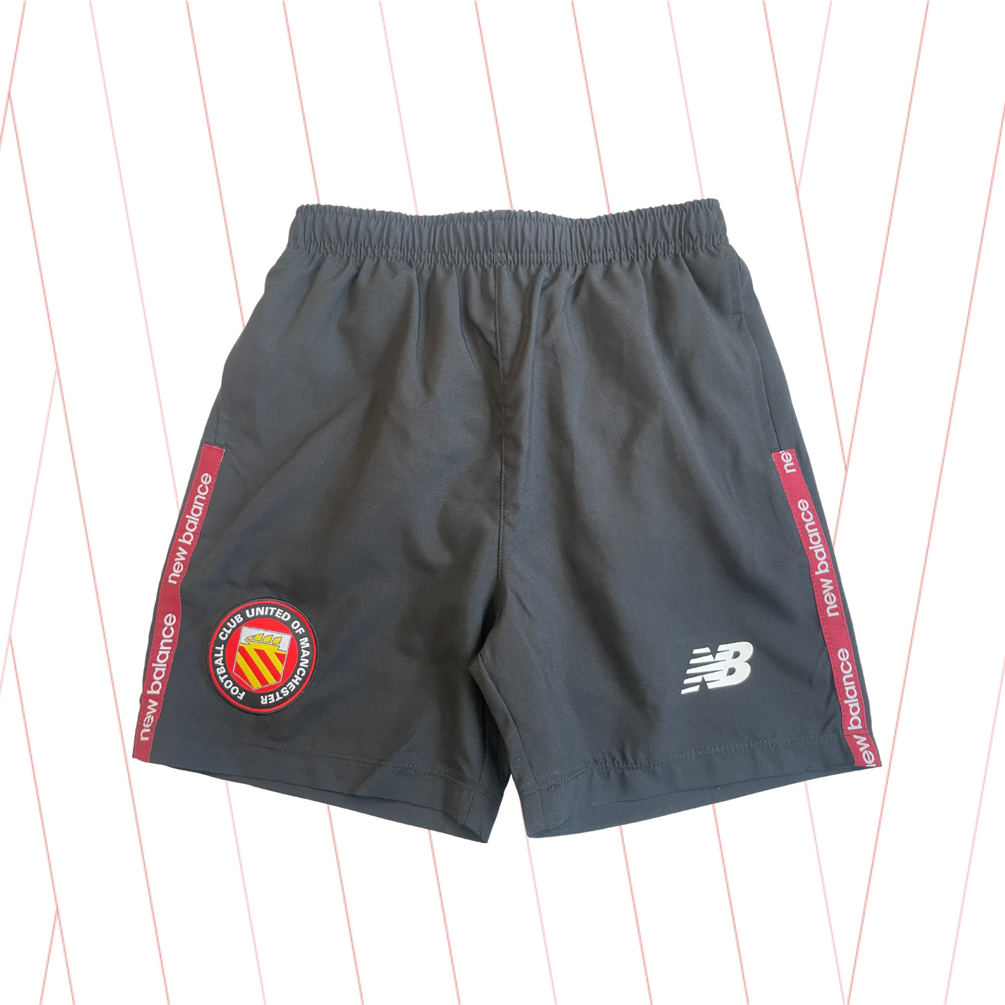 New Balance Black Training Shorts - Adults