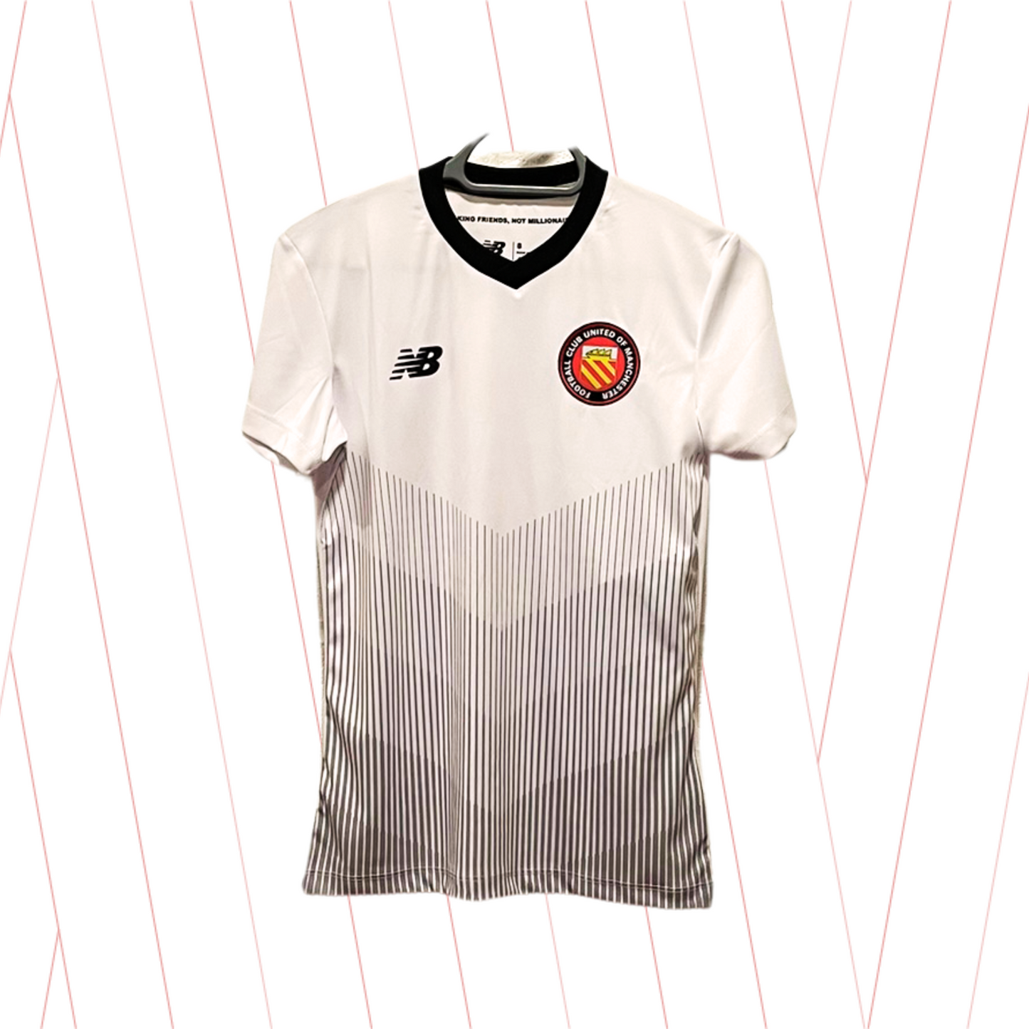 FC United of Manchester White Third Shirt 2024/25 Season - Women's Fit