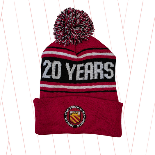 FC UNITED Jacquard Bobble Hat
